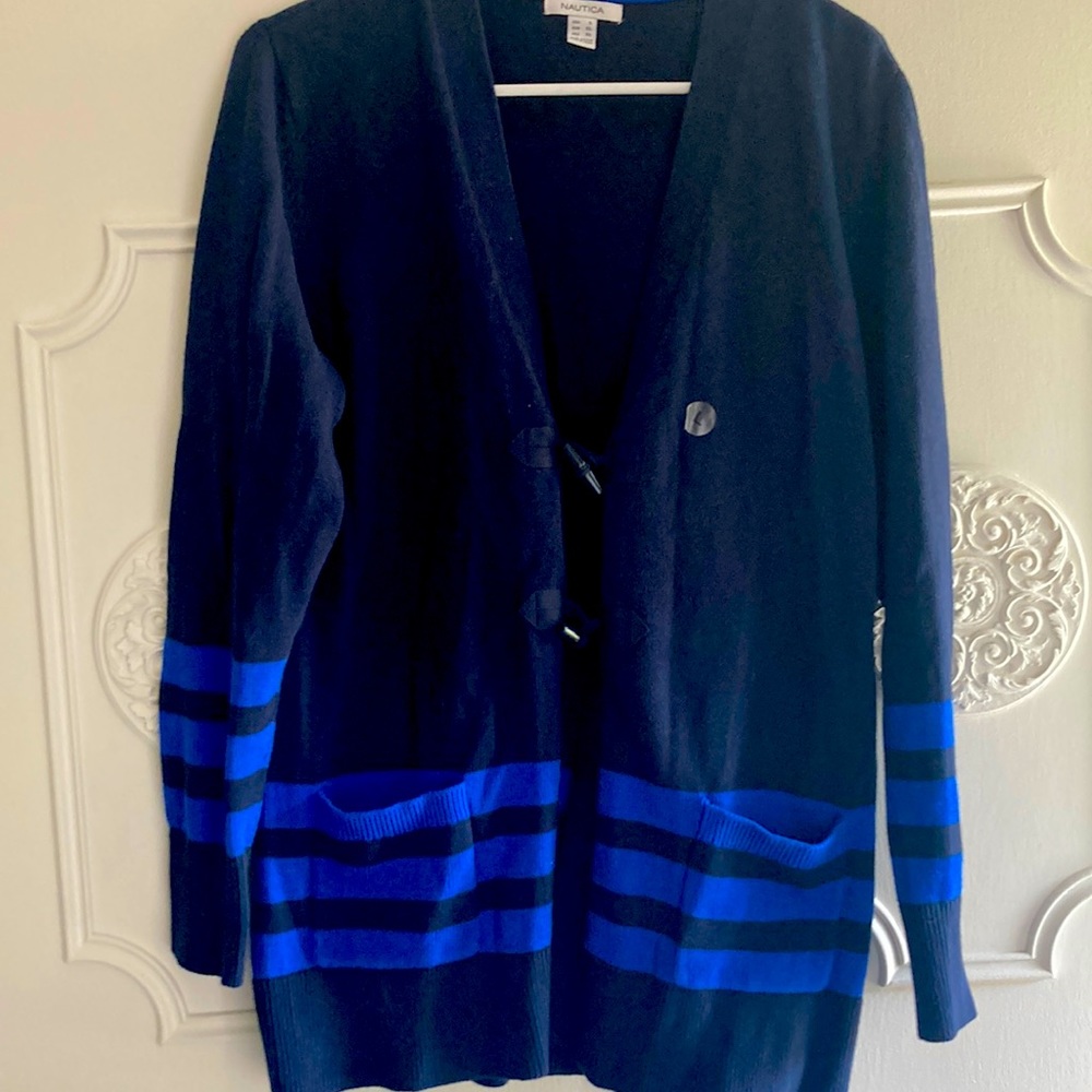 Nautica NWOT Striped Cardigan